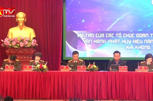 Nâng cao vai trò của các tổ chức đoàn thể Công an trong mô hình tổ chức mới