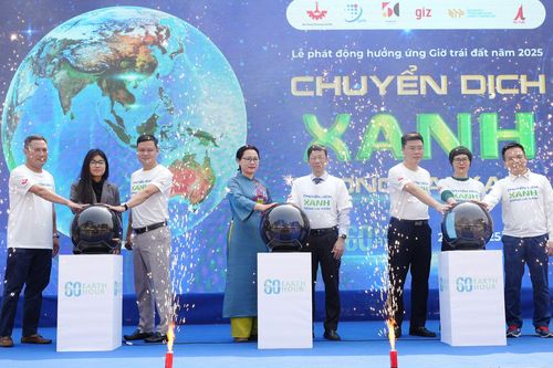 Hà Nội hưởng ứng Giờ Trái đất 2025: Lan tỏa mạnh mẽ tinh thần sống xanh