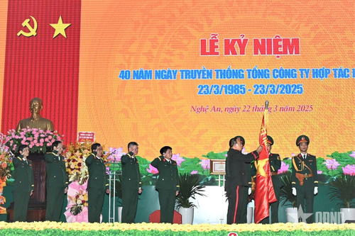 Tổng công ty Hợp tác kinh tế, Quân khu 4 kỷ niệm 40 năm Ngày truyền thống