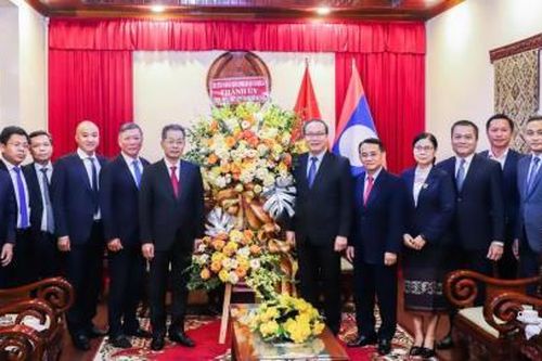 Lãnh đạo TP Đà Nẵng thăm, chúc mừng 70 năm ngày thành lập Đảng Nhân dân Cách mạng Lào