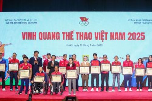 Vinh danh những người hùng của thể thao Việt Nam
