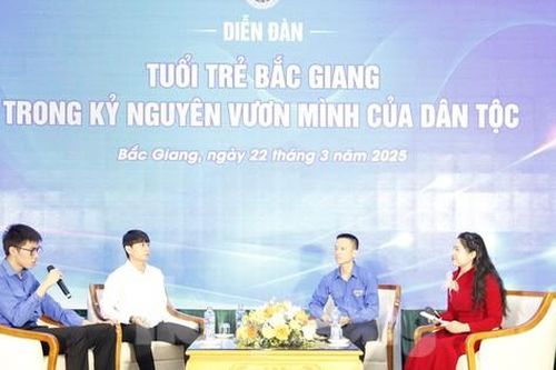 Diễn đàn tuổi trẻ Bắc Giang trong kỷ nguyên vươn mình của dân tộc