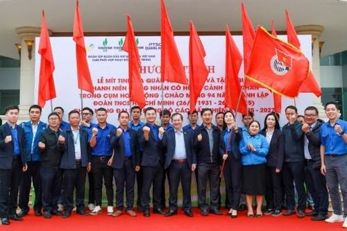 Cụm phối hợp hoạt động Dầu khí miền Trung tổ chức nhiều hoạt động ý nghĩa và phát động Tháng Thanh niên năm 2025