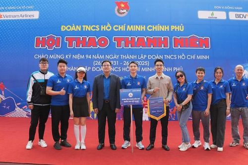 Đoàn Thanh niên Chính phủ: Khai mạc Hội thao Thanh niên lần thứ nhất năm 2025