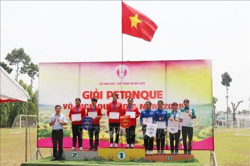 Kết thúc giải Petanque vô địch quốc gia năm 2025