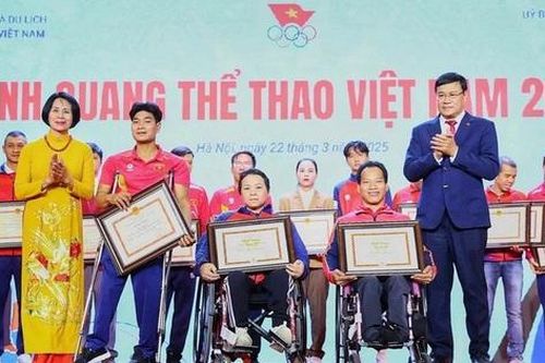 Vinh quang Thể thao Việt Nam 2025: Vinh danh nhiều gương mặt thể thao tiêu biểu