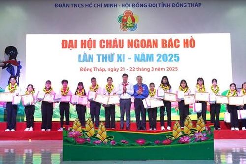Đại hội Cháu ngoan Bác Hồ tỉnh Đồng Tháp lần thứ XI - năm 2025