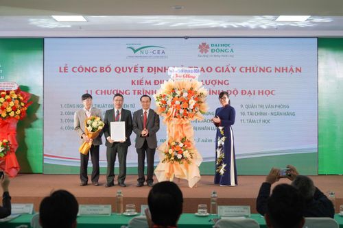 Đại học Đông Á có thêm 11 chương trình đào tạo đạt chuẩn chất lượng giáo dục