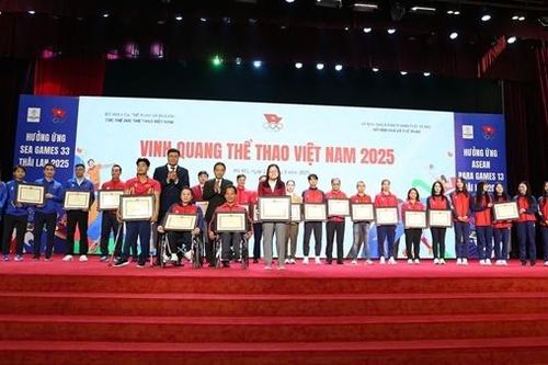 Vinh danh những gương mặt xuất sắc của Thể thao Việt Nam