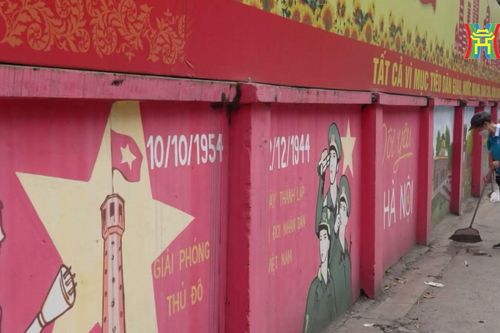 Tranh bích họa làm đẹp ngõ phố