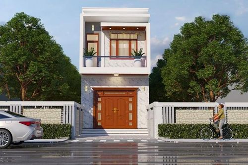 Những mẫu nhà ống 2 tầng mặt tiền 5 mét đẹp 'xiêu lòng'