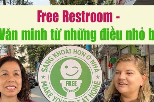 Free Restroom - Văn minh từ những điều nhỏ bé