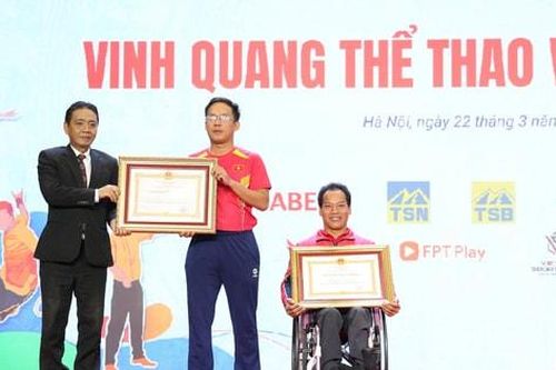 Chương trình 'Vinh quang Thể thao Việt Nam' tuyên dương các VĐV, HLV tiêu biểu