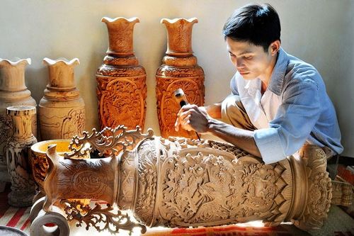 Đông Anh: Làng nghề gỗ mỹ nghệ Thiết Úng được công nhận là điểm du lịch của thành phố