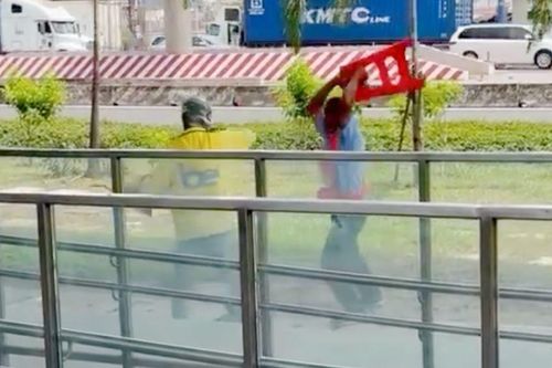 Tài xế xe công nghệ đánh nhau với bảo vệ ga metro số 1 ở Thủ Đức