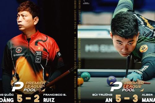 Hoàng Sao và An Nhiệt cùng chiến thắng ấn tượng tại Premier League Pool 2025