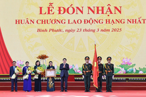 Chủ tịch nước Lương Cường dự Lễ kỷ niệm 50 năm Ngày Giải phóng tỉnh Bình Phước