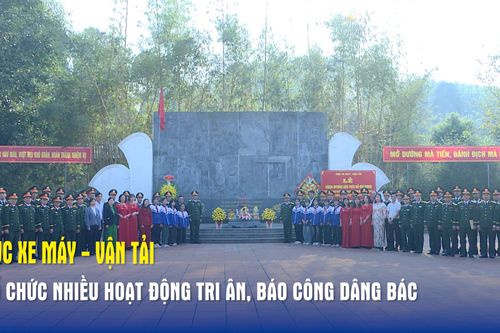 Cục Xe máy - Vận tải tổ chức nhiều hoạt động tri ân, báo công dâng Bác