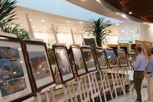 Trình làng hơn 300 tác phẩm ở triển lãm 'Đà Nẵng 50 năm - Khát vọng vươn mình'