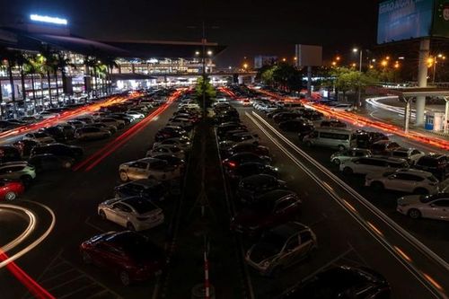 Sân bay Nội Bài tắt đèn hưởng ứng chiến dịch 'Giờ Trái Đất 2025'