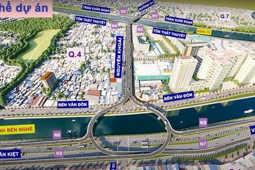 Dự án cầu 3.700 tỷ đồng kết nối 3 quận ở TPHCM sắp khởi công