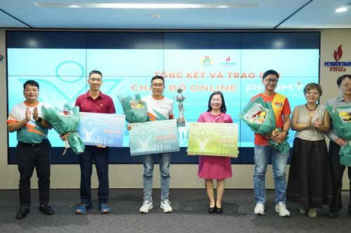 PVFCCo - Phú Mỹ tổng kết giải chạy online 'Phú Mỹ - Sẻ chia thịnh vượng'