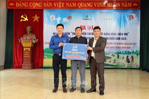 Tuổi trẻ chung tay xây dựng nông thôn mới