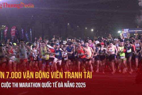 Hơn 7.000 vận động viên tranh tài tại Cuộc thi Marathon Quốc tế Đà Nẵng 2025
