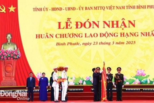 Chủ tịch nước Lương Cường dự Lễ kỷ niệm 50 năm Ngày Giải phóng tỉnh Bình Phước