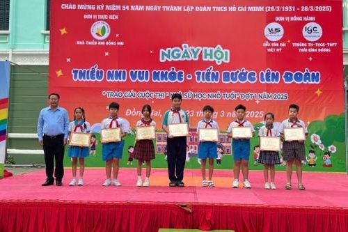 Ngày hội Thiếu nhi vui khỏe - tiến bước lên Đoàn năm 2025
