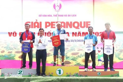 Đồng Nai giành 1 huy chương bạc, 1 huy chương đồng Giải Petanque vô địch quốc gia năm 2025