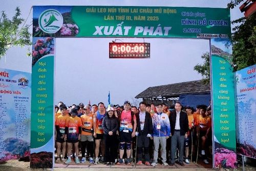 Giải leo núi tỉnh Lai Châu mở rộng lần thứ III năm 2025