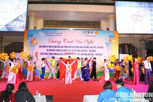 Chương trình văn nghệ chào mừng thành công Đại hội Cháu ngoan Bác Hồ tỉnh Lạng Sơn lần thứ X - năm 2025