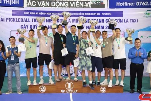 Giải Pickleball Thanh niên Sơn La mở rộng tranh Cúp Sơn La taxi gây quỹ xóa nhà tạm, nhà dột nát năm 2025