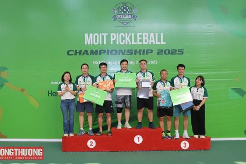 Khép lại Giải đấu MOIT Pickleball Championship 2025 thành công, chuyên nghiệp và đầy cảm xúc