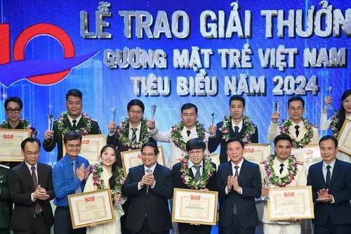 Vinh danh 10 gương mặt trẻ Việt Nam tiêu biểu 2024