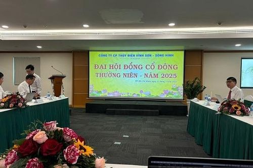 ĐHĐCĐ 2025 Thủy điện Vĩnh Sơn - Sông Hinh (VSH): Quý 1 khởi sắc, sản lượng điện tăng 32%
