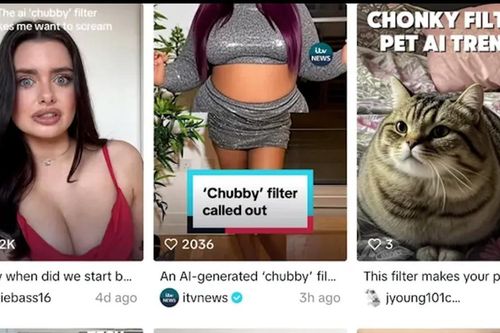 Bộ lọc AI 'béo phì' trên TikTok bị người dùng chỉ trích
