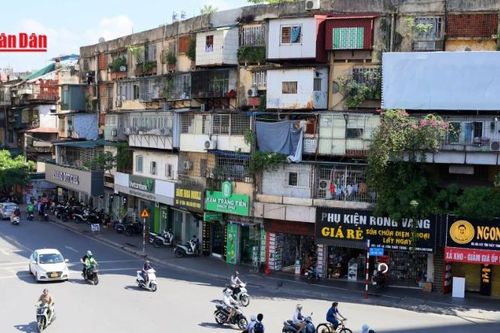 Hà Nội giữ lại một phần nhà thấp tầng trong quy hoạch lại chung cư cũ quận Đống Đa