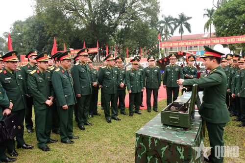 Bộ tư lệnh Thủ đô Hà Nội không ngừng nâng cao chất lượng huấn luyện