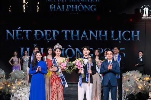 Nữ sinh Đại học Hàng hải trở thành Hoa khôi thanh lịch Hải Phòng
