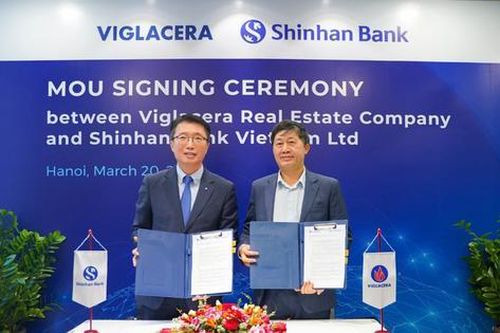 Ngân hàng Shinhan hợp tác chiến lược với Viglacera