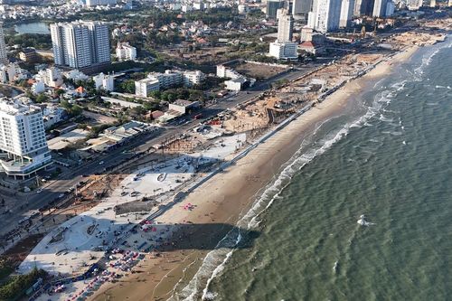 Hình hài dự án nghìn tỷ ven biển Vũng Tàu trước ngày 'về đích'