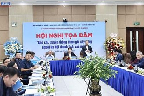 Báo chí, truyền thông góp phần quan trọng lan tỏa các giá trị văn hóa tốt đẹp của người Hà Nội