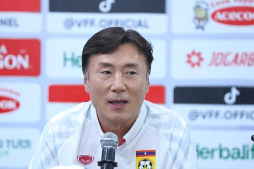Huấn luyện viên Ha Hyeok-jun: 'Đội tuyển Lào quyết tâm gây khó khăn cho tuyển Việt Nam'
