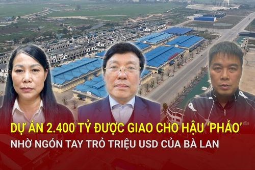 Cận cảnh dự án 2.400 tỷ Hậu 'Pháo' có được nhờ 1 'ngón tay triệu USD'