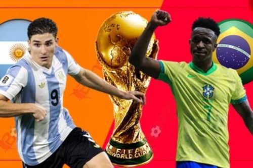 Argentina - Brasil (7h ngày 26-3): Cuộc thư hùng đỉnh cao của bóng đá Nam Mỹ