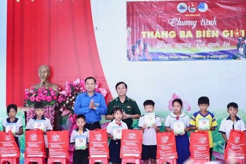 Nhiều công trình, phần việc thiết thực tại Chương trình Tháng ba biên giới năm 2025