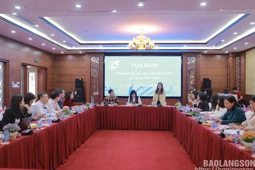Hội LHPN Việt Nam: Tọa đàm đánh giá kết quả thực hiện Đề án 939 giai đoạn 2017 - 2025 tại tỉnh Lạng Sơn