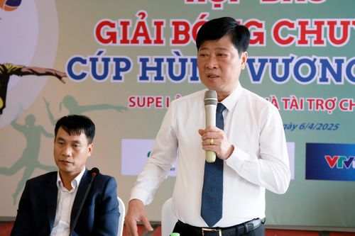 Họp báo Giải Bóng chuyền Cúp Hùng Vương 2025
